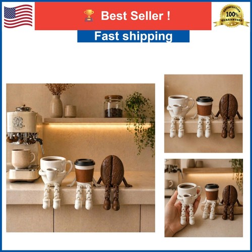 Articulated coffee cup - articulated, figures