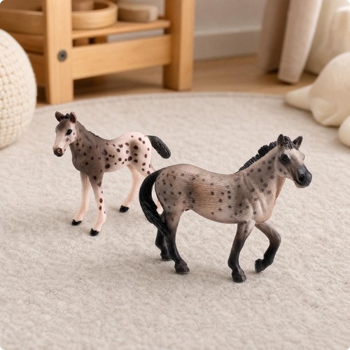 Pieces detailed pvc horse - 2,