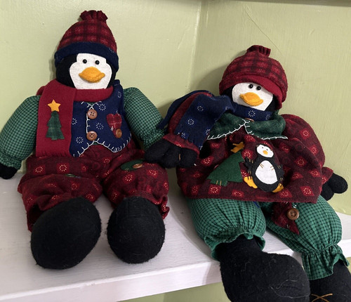 Vtg sitting penguin - ,