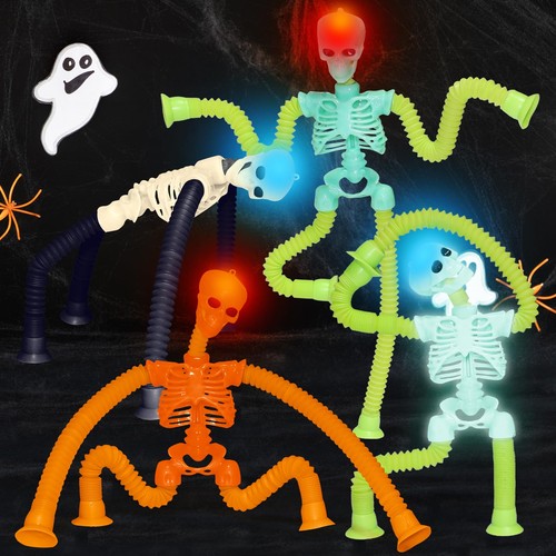 4pcs led skeleton - 4pcs, pop