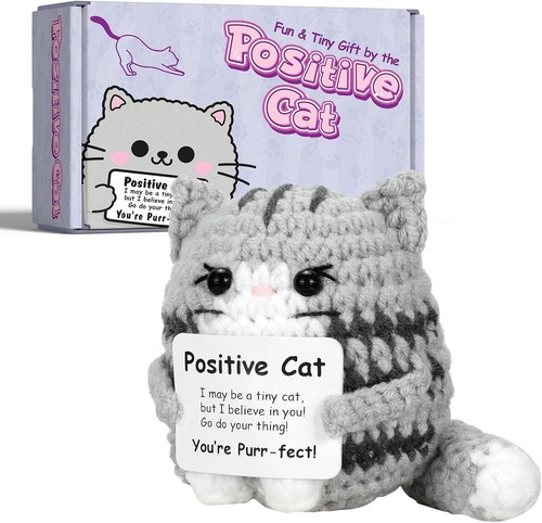 Adorable crochet cat - crochet, plush